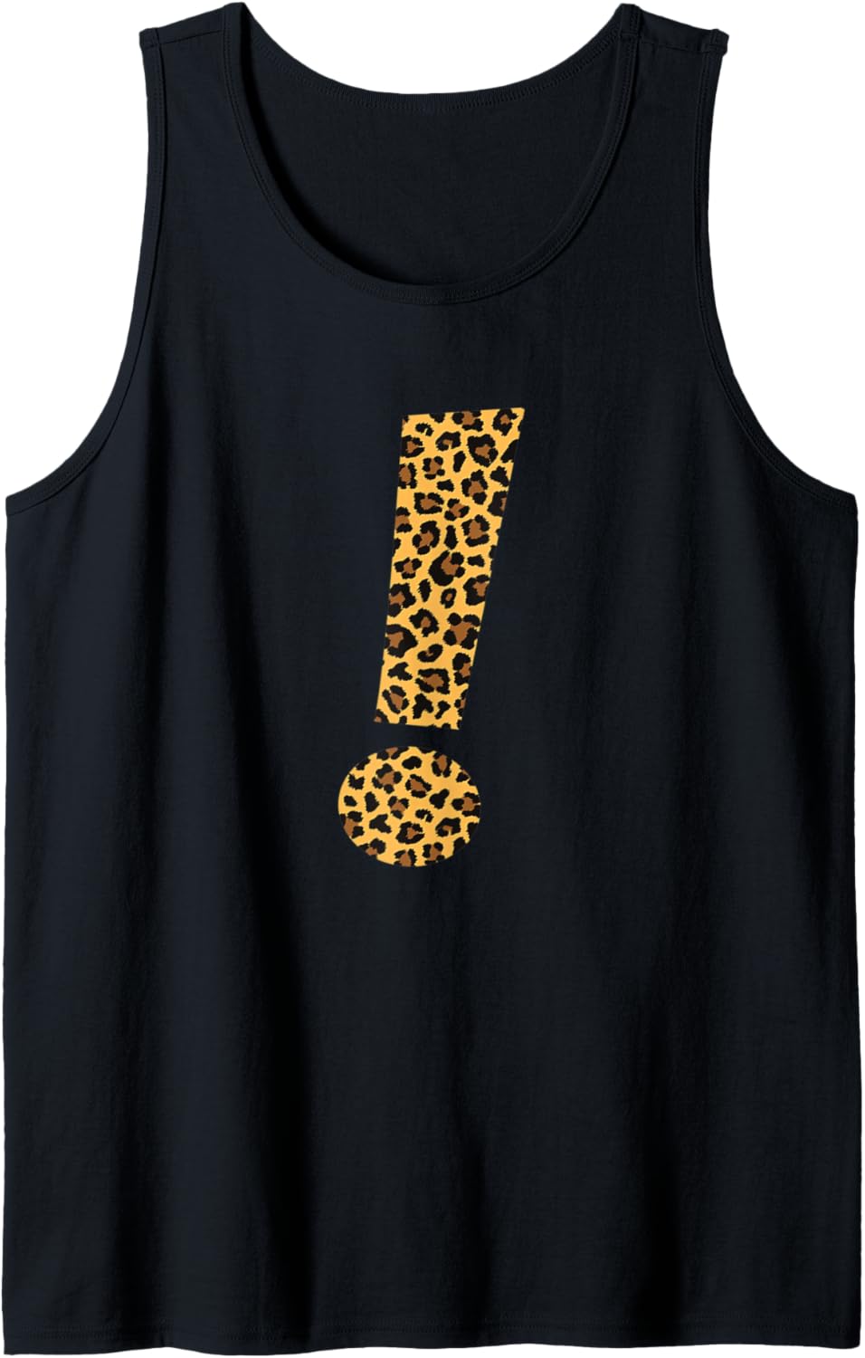 Cheetah Leopard Exclamation Tank Top Tank Top High Search Demand Everyday Wear