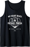 My Heart Beats for Michael Pineda Minnesota MLBPA Tank Top Tank Top | Perfect Gift Idea
