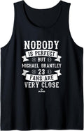 Nobody is Perfect Michael Brantley Baseball Player Houston Tank Top Tank Top | Viral Streetwear Style