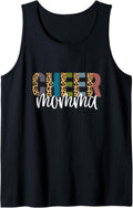 Cheer MOMMA Leopard Cheetah Print Retro Trendy Cute Tank Top Tank Top Premium Print Everyday Wear
