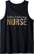 Labor Delivery Nurse Life Leopard Print RN Registered Tank Top Tank Top Premium Print Hot Right Now