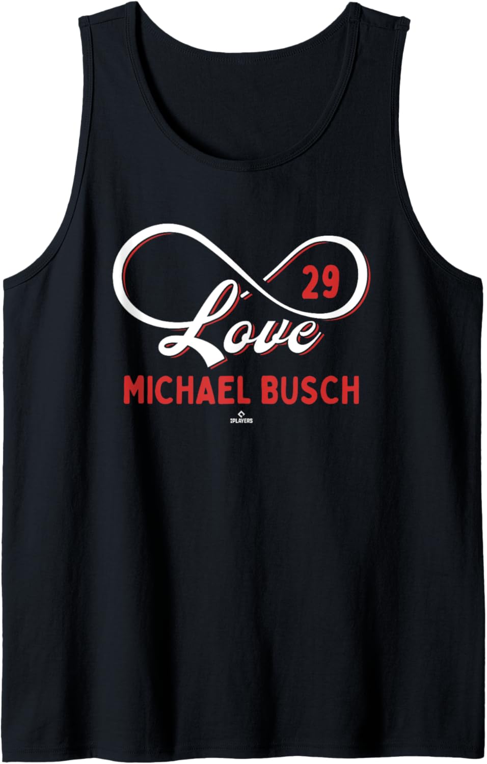 Infinite Love Michael Busch Chicago Baseball MLBPA Tank Top Tank Top | Viral Streetwear Style