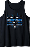 Addicted to Deer Hunting & Michael Grove Los Angeles Tank Top Tank Top | Trending 2025