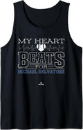 My Heart Beats for Michael Salvatore Prospect Baseball Fan Tank Top Tank Top | Viral Streetwear Style