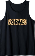 Funny Opal Leopard Print Personalized Name Opal Tank Top Tank Top Trending US US Top Pick