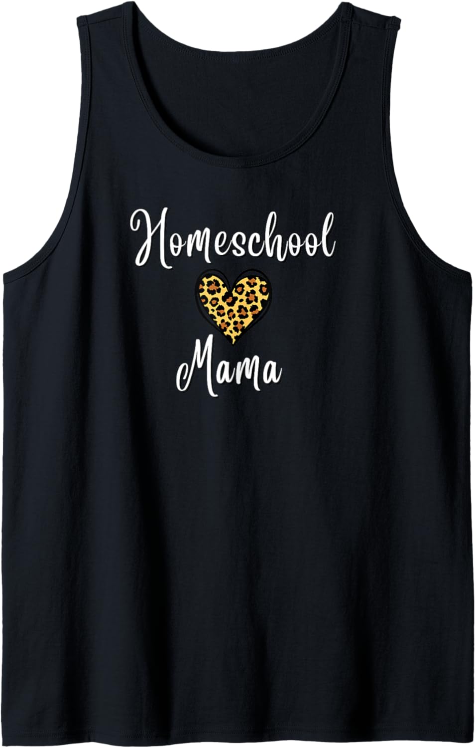 Homeschool Mom Leopard Print Mother Gift Cheetah Mama Tank Top Tank Top Comfort Fit Fan Favorite