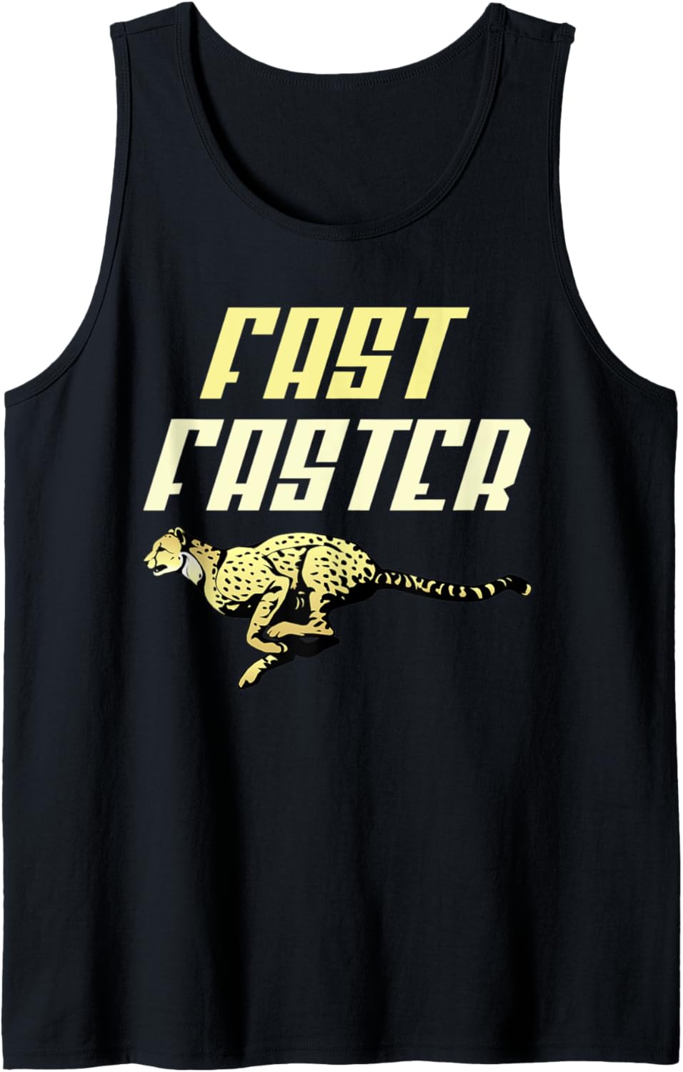 Cheetah Fast Running Cheetah Tank Top Tank Top Streetwear Style US Top Pick