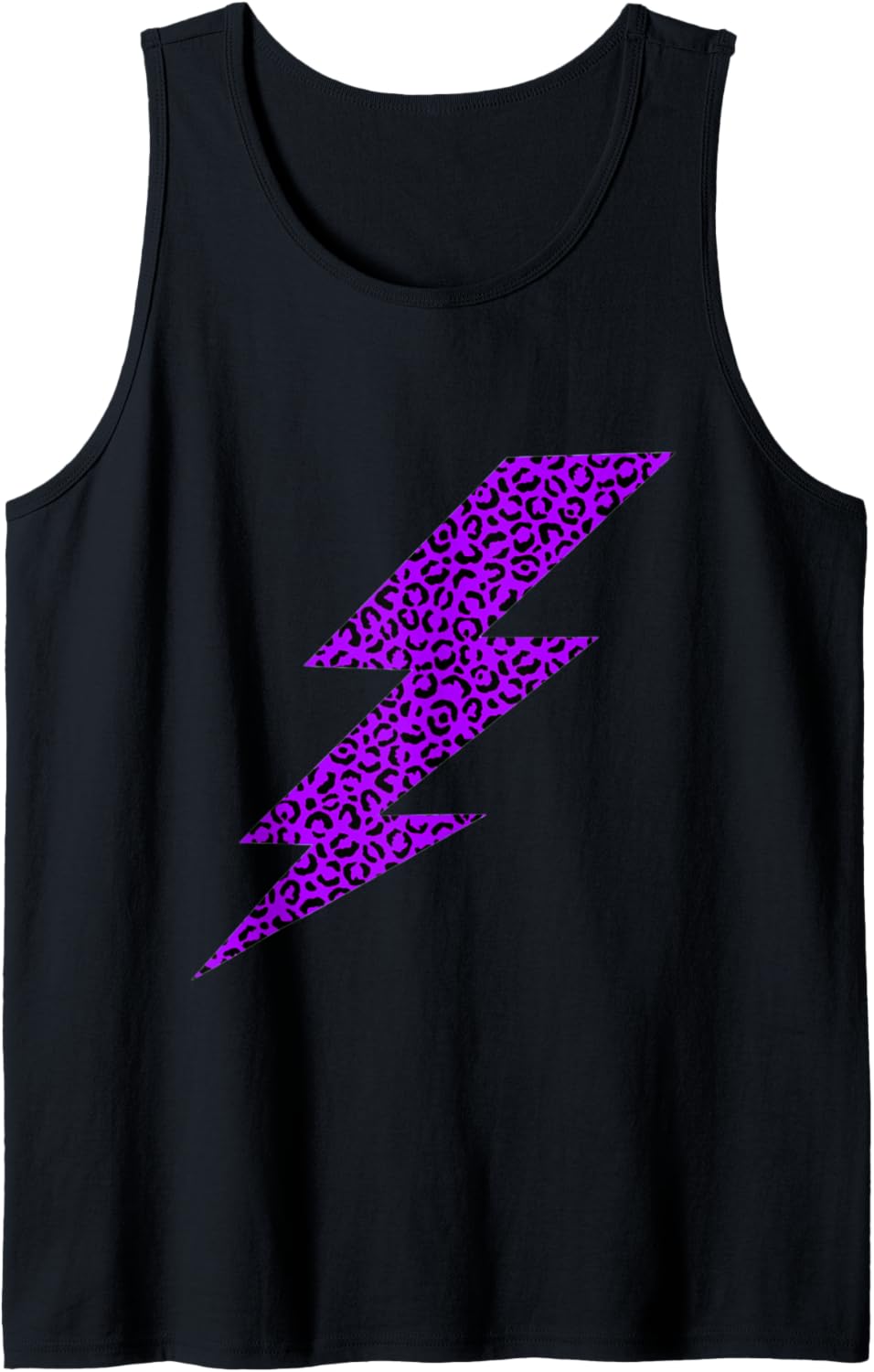 Purple Cheetah Leopard Print Lightning Tank Top Tank Top Viral TikTok Find Fan Favorite