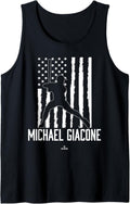 Distressed Flag Swing Michael Giacone Prospect Baseball Fan Tank Top Tank Top | Perfect Gift Idea