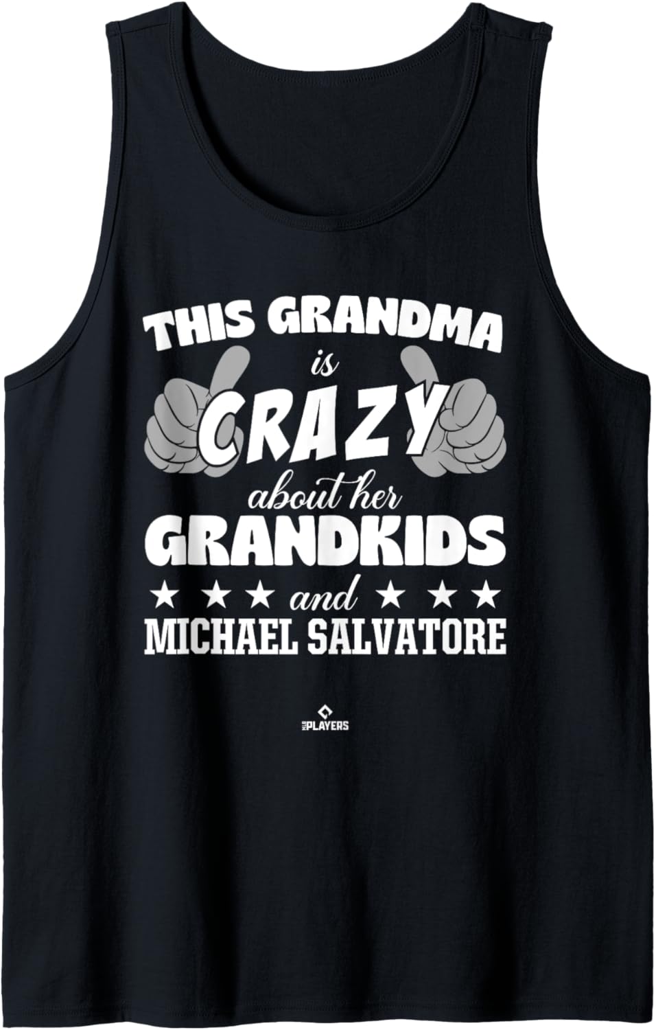 Grandma Crazy for Michael Salvatore Prospect Baseball Fan Tank Top Tank Top | US Best Seller