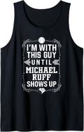 I u2019m With Michael Ruff Prospect Baseball Fan Gear Tank Top Tank Top | Trending 2025