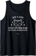 Cat Lovers for Michael Dominguez Prospect Baseball Fan Gear Tank Top Tank Top | US Best Seller