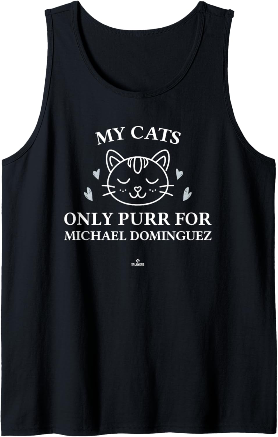 Cat Lovers for Michael Dominguez Prospect Baseball Fan Gear Tank Top Tank Top | US Best Seller