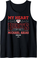 My Heart Beats for Michael Arias Chicago Baseball MLBPA Tank Top Tank Top | Premium Quality