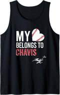 My Heart Belongs To Michael Chavis Tank Top Tank Top | Perfect Gift Idea