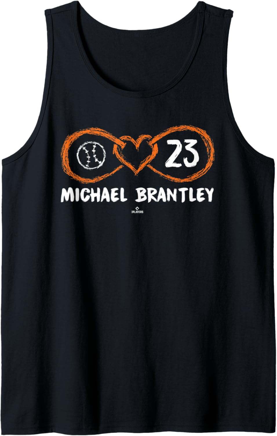 Infinite Heart Michael Brantley Houston MLBPA Tank Top Tank Top | US Best Seller