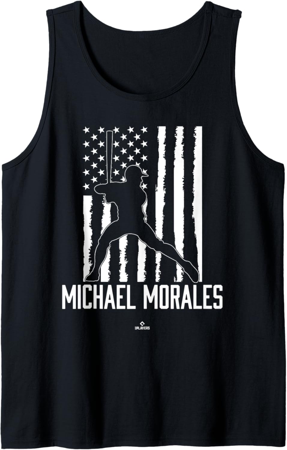 Distressed Flag Swing Michael Morales Prospect Baseball Fan Tank Top Tank Top | Viral Streetwear Style