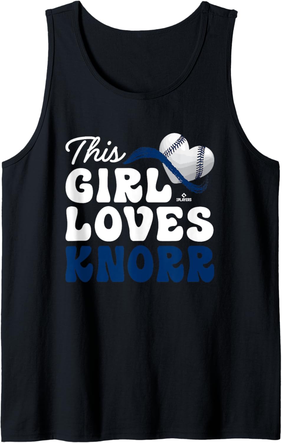 This Girl Loves Michael Knorr Prospect Baseball Fan Gear Tank Top Tank Top | Viral Streetwear Style