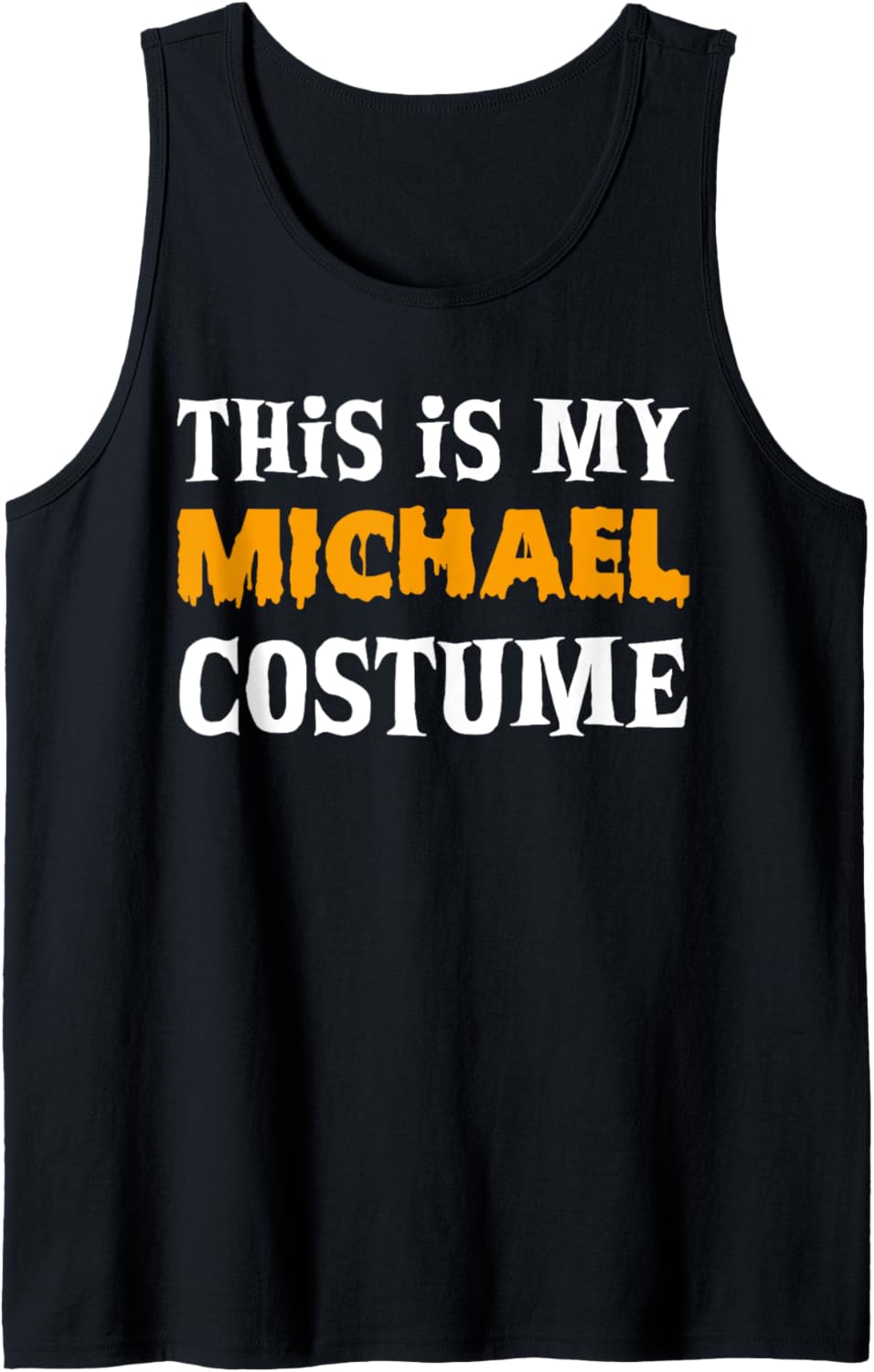 Michael Halloween Personalized Costume Funny Tank Top Tank Top | Perfect Gift Idea