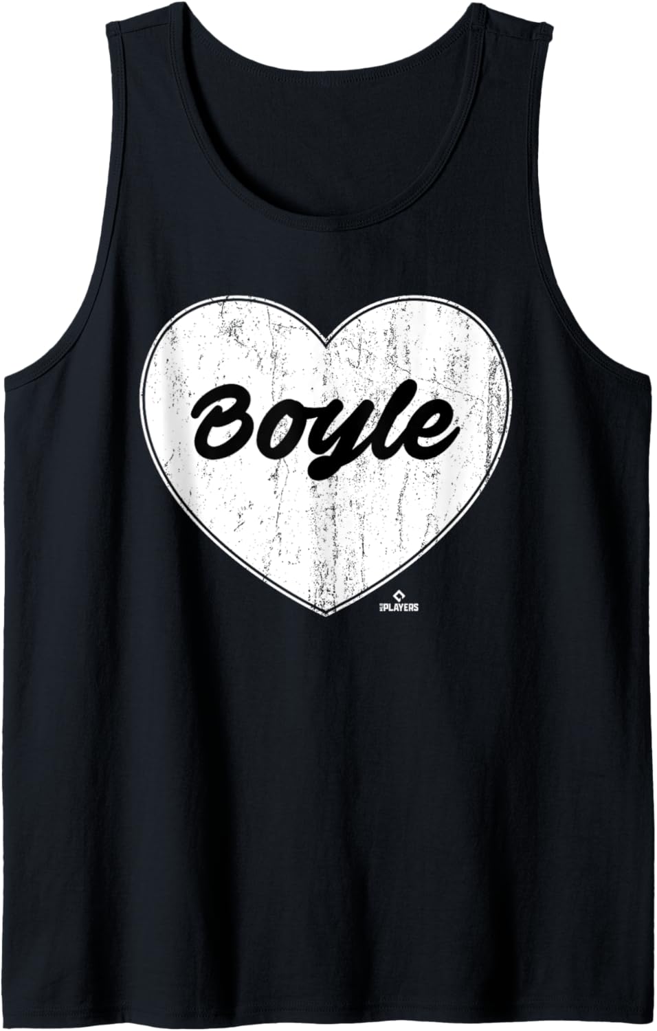 Distressed Heart Michael Boyle Prospect Baseball Fan Gear Tank Top Tank Top | Premium Quality
