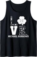 St Patrick's Day Love Floral Michael Burrows Prospect Tank Top Tank Top | Trending 2025