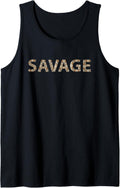Cool Savage Cheetah Leopard Print Tank Top Tank Top Viral TikTok Find Fan Favorite