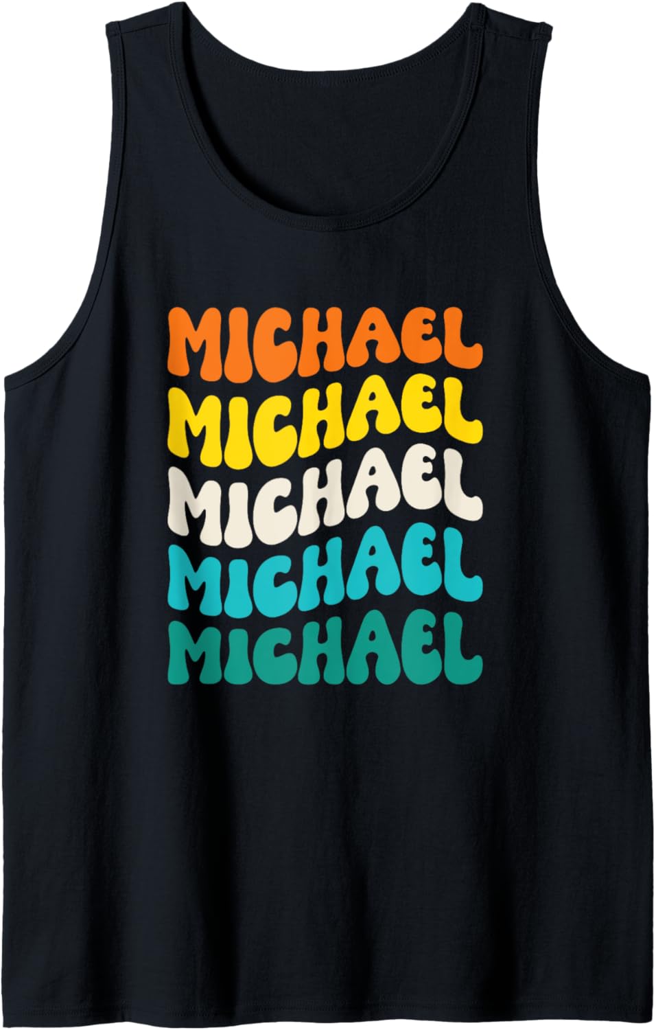 70s Michael Tank Top Tank Top | US Best Seller