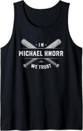 We Trust Michael Knorr Prospect Baseball Fan Gear Tank Top Tank Top | Perfect Gift Idea