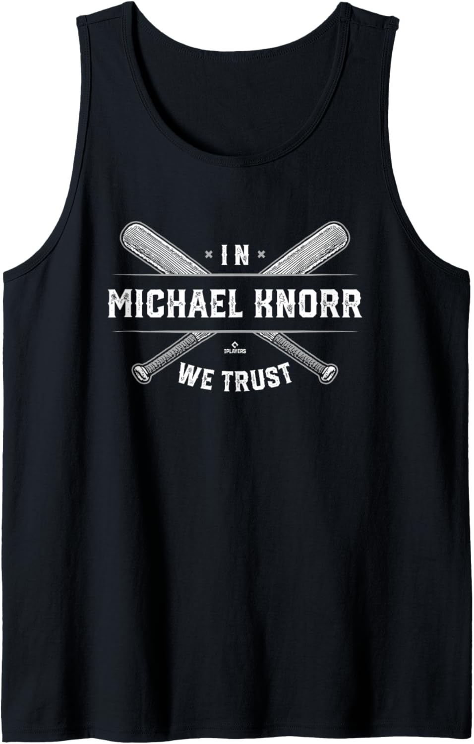 We Trust Michael Knorr Prospect Baseball Fan Gear Tank Top Tank Top | Perfect Gift Idea