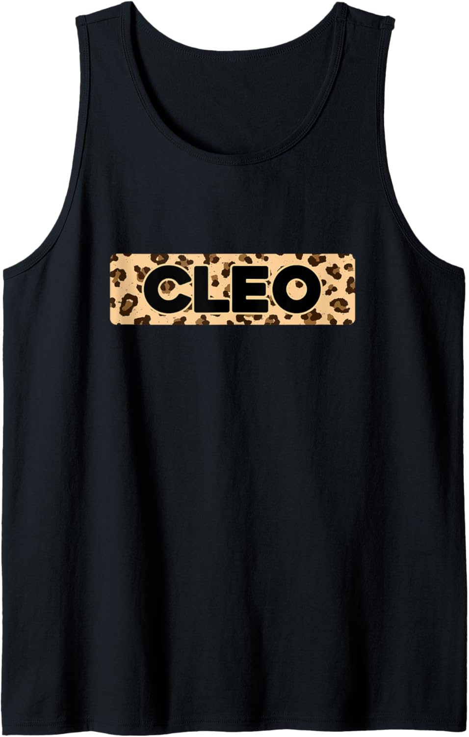 Funny Cleo Leopard Print Personalized Name Cleo Tank Top Tank Top Trending US Fan Favorite