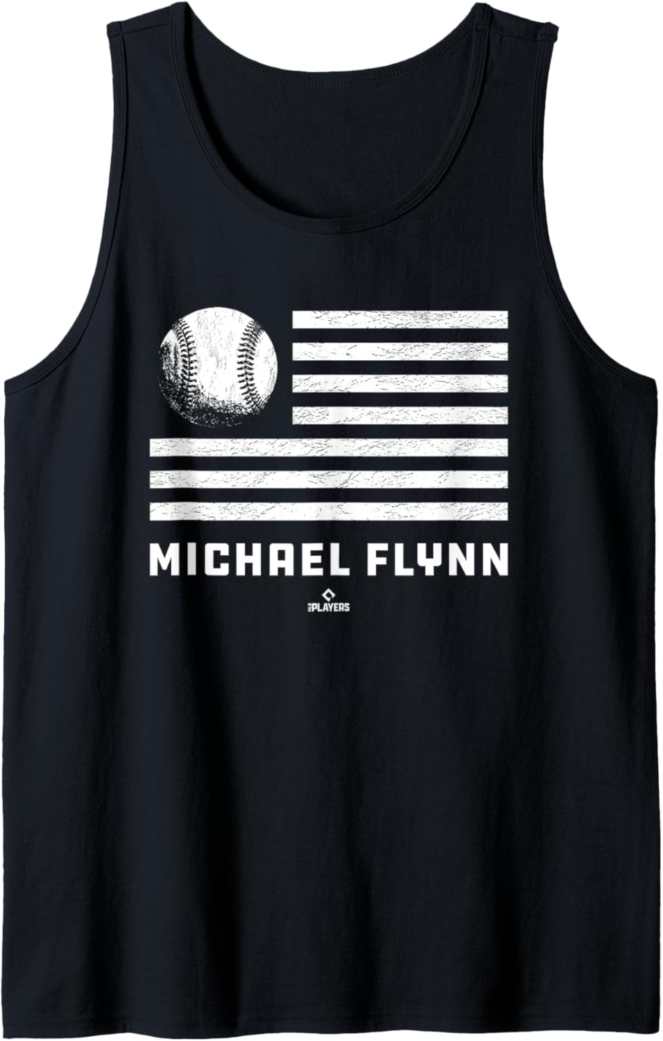 Flag Stripes Michael Flynn Prospect Baseball Fan Gear Tank Top Tank Top | Trending 2025