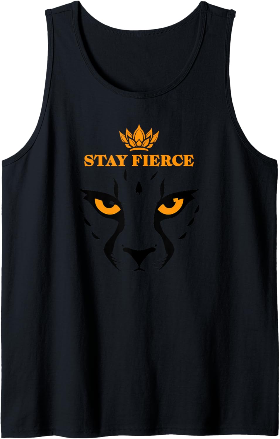 Cheetah Print Stay Fierce Tank Top Tank Top Trending US Fan Favorite