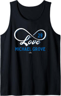 Infinite Love Michael Grove Los Angeles Baseball MLBPA Tank Top Tank Top | Everyday Casual Wear