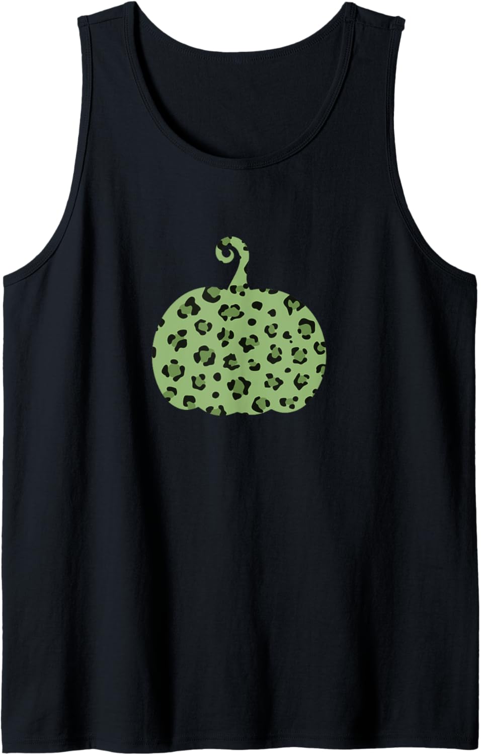 Fall Pumpkin Green Leopard Cheetah Animal Print Tank Top Tank Top Viral TikTok Find Everyday Wear