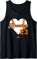 Baseball Heart Michael Brantley Houston MLBPA Tank Top Tank Top | Perfect Gift Idea