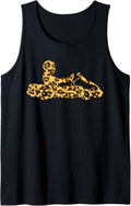 Go Kart Racing Leopard Cheetah Tank Top Tank Top Comfort Fit Hot Right Now