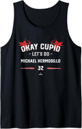 Cupid Let's Do Michael Hermosillo Funny Valentines Baseball Tank Top Tank Top | Trending 2025
