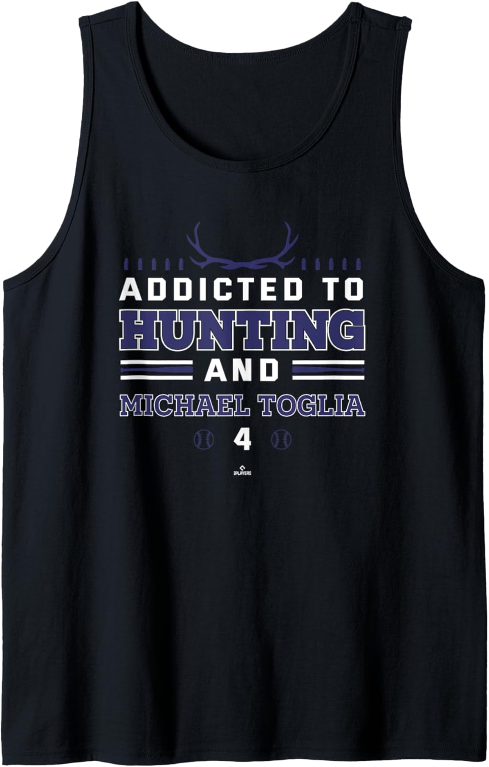 Addicted to Deer Hunting & Michael Toglia Colorado Baseball Tank Top Tank Top | Viral Streetwear Style