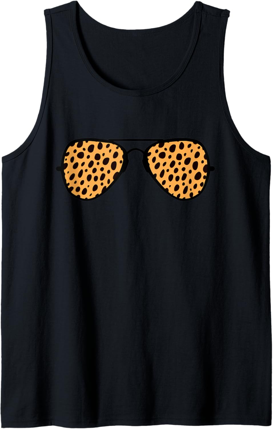 Graphic Cheetah Pattern Glasses Design Cheetah Print Tank Top Tank Top Viral TikTok Find US Top Pick