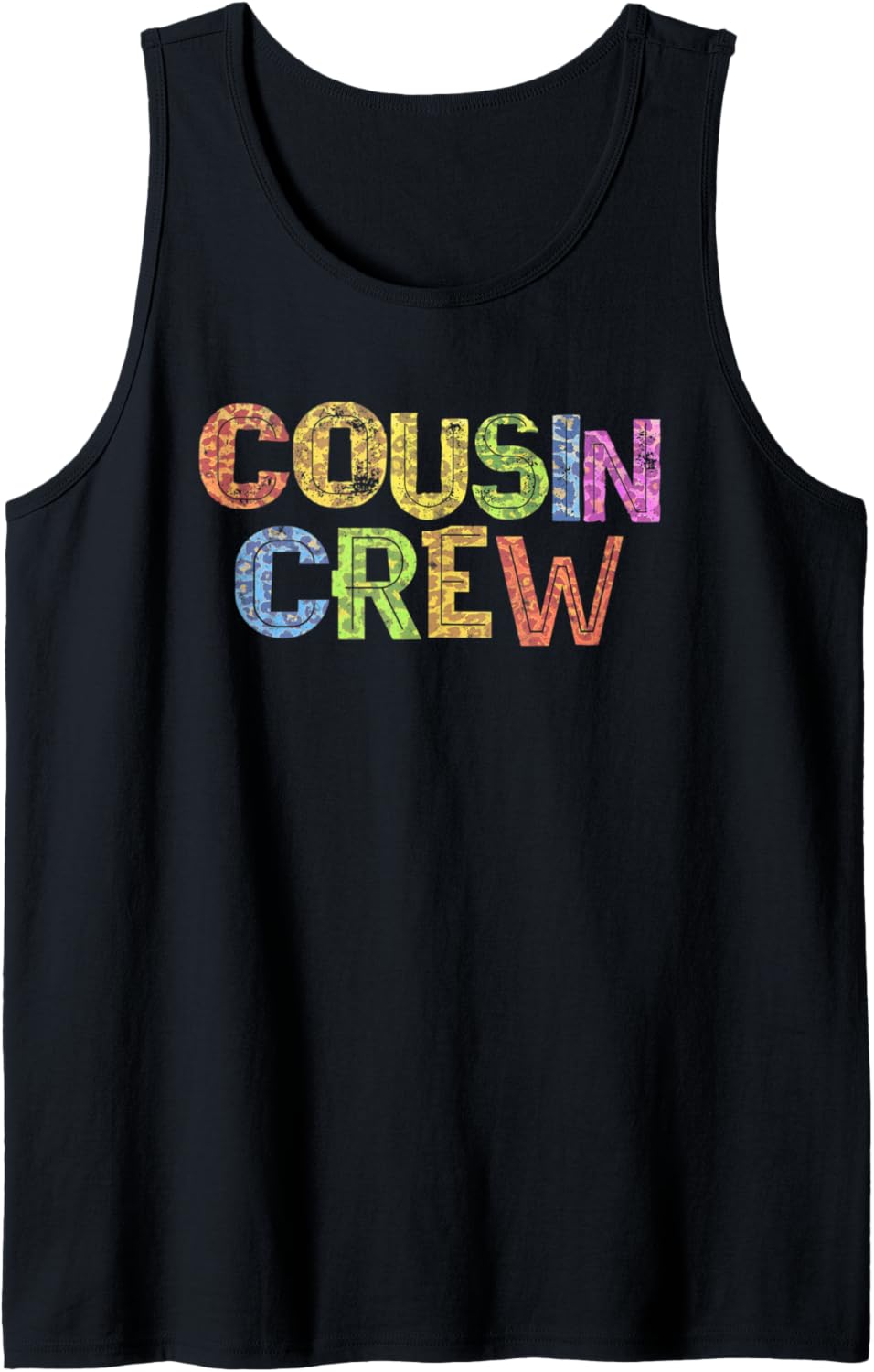 Funny COUSIN CREW Leopard Print Family Summer Camp 2022 Crew Tank Top Tank Top Streetwear Style Hot Right Now
