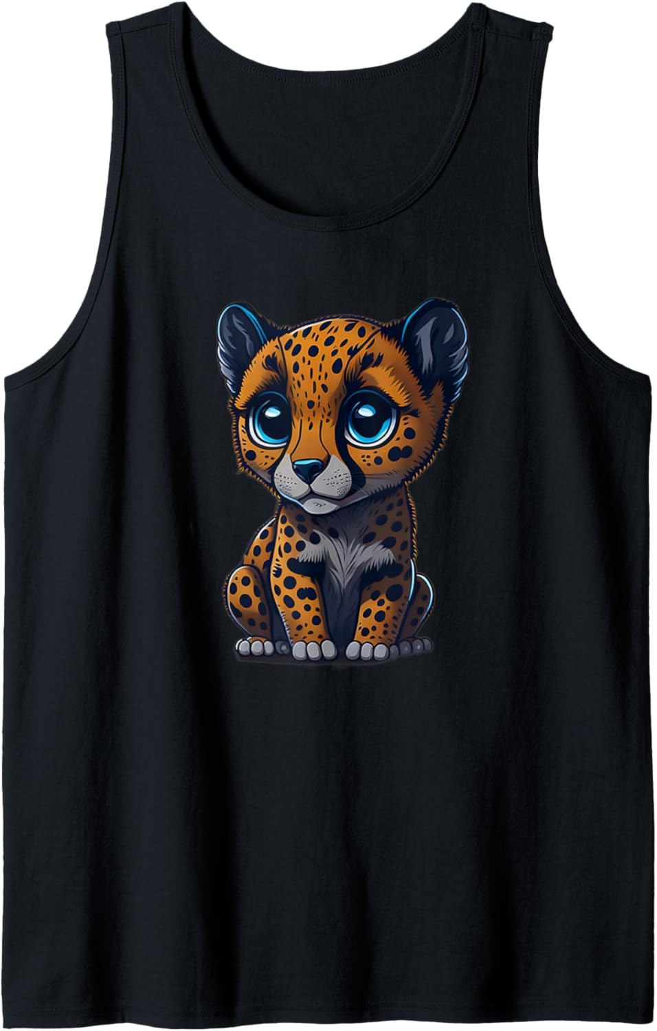 Cute Baby Cheetah Child Cheetah Savannah Africa Tank Top Tank Top Trending US Gift Ready