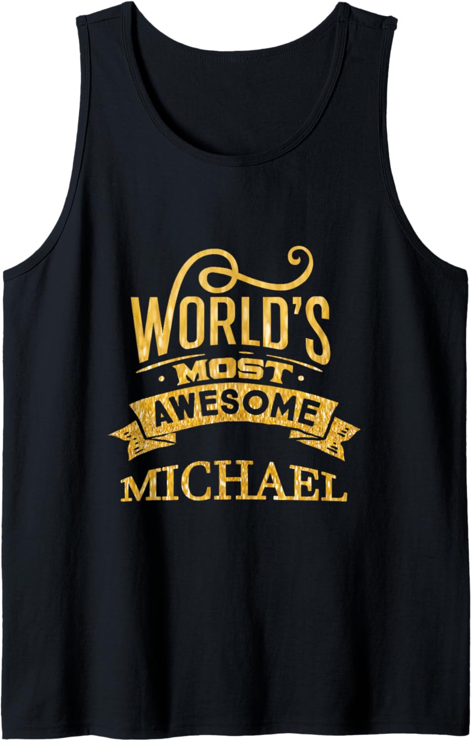 Michael - A Name that Inspires - Word most awesome Michael Tank Top Tank Top | Trending 2025