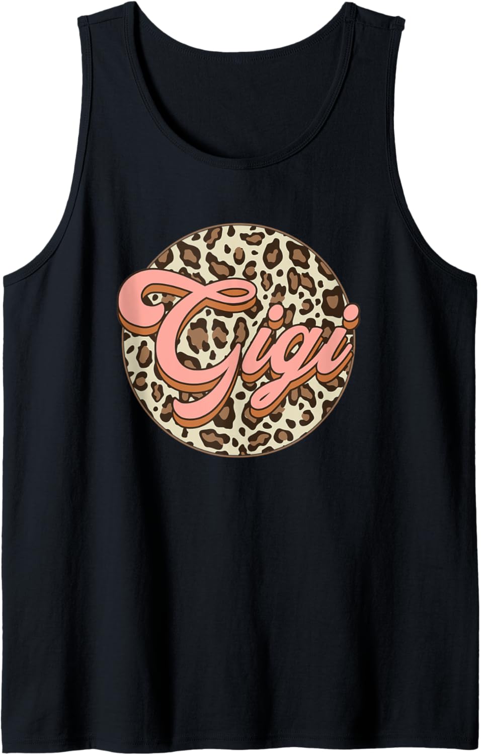 Gigi Circle Leopard Print Matching Family Retro Mothers Day Tank Top Tank Top Viral TikTok Find Best Seller Look