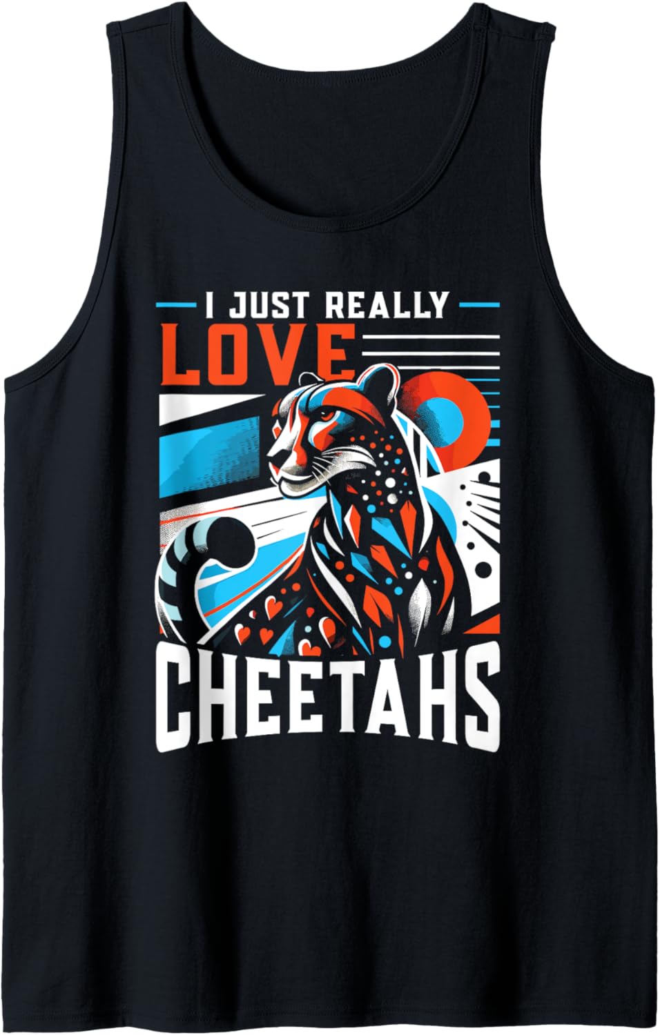 African Wild Animal Leopard Cheetah Wild Cat Cheetah Lover Tank Top Tank Top Comfort Fit Best Seller Look