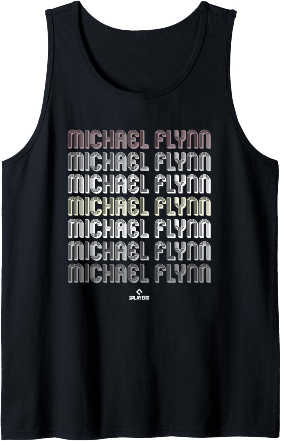Retro Repeat Michael Flynn Prospect Baseball Fan Gear Tank Top Tank Top | Premium Quality