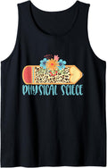 PHYSICAL SCIENCE TEACHER Cute Pencil Leopard Cheetah Print Tank Top Tank Top High Search Demand Hot Right Now