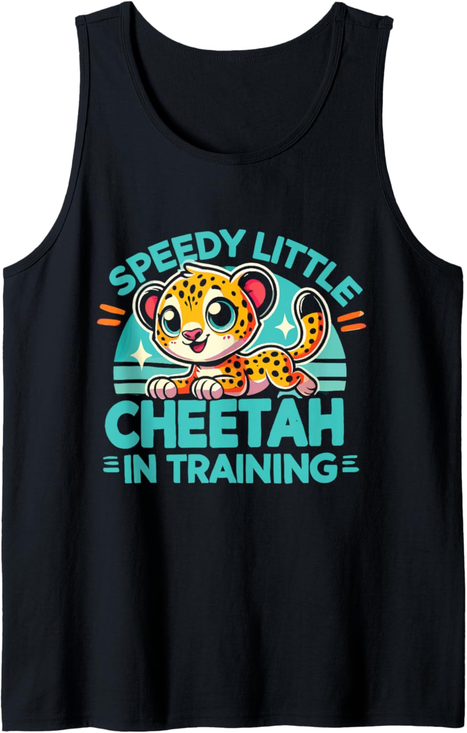 Cute Leopard Cheetah Tank Top Tank Top Premium Print US Top Pick