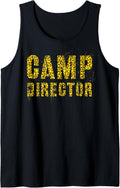 CAMP DIRECTOR Leopard Print Camping Host Chaos Coordinator Tank Top Tank Top High Search Demand US Top Pick