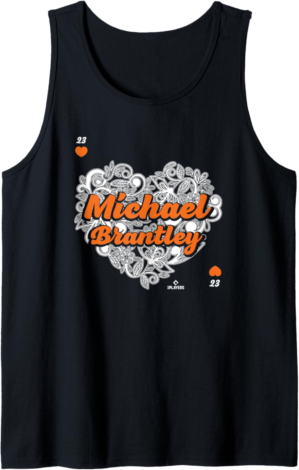 Michael Brantley Queen of Heart Tank Top Tank Top | Viral Streetwear Style
