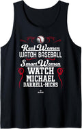 Smart Women Watch Michael Darrell-Hicks Prospect Baseball Tank Top Tank Top | Premium Quality